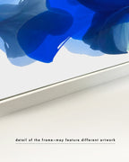 Modern Fine Art for Home Decor Abstract Watercolor Painting Sowa 30x30" by Marta Spendowska