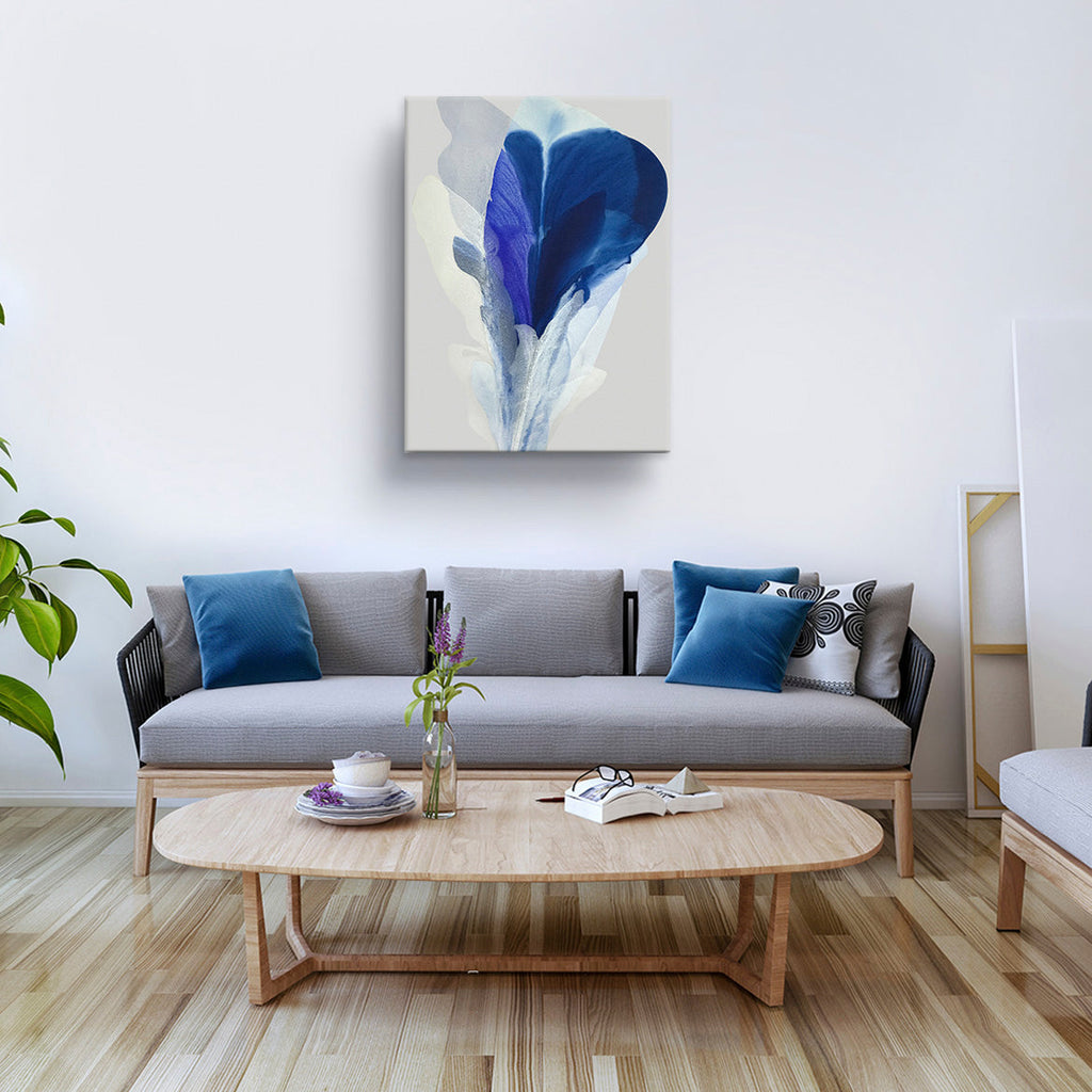 Modern Fine Art for Home Decor Abstract Watercolor Painting The fortune of being the flower in bloom 31x23" by Marta Spendowska