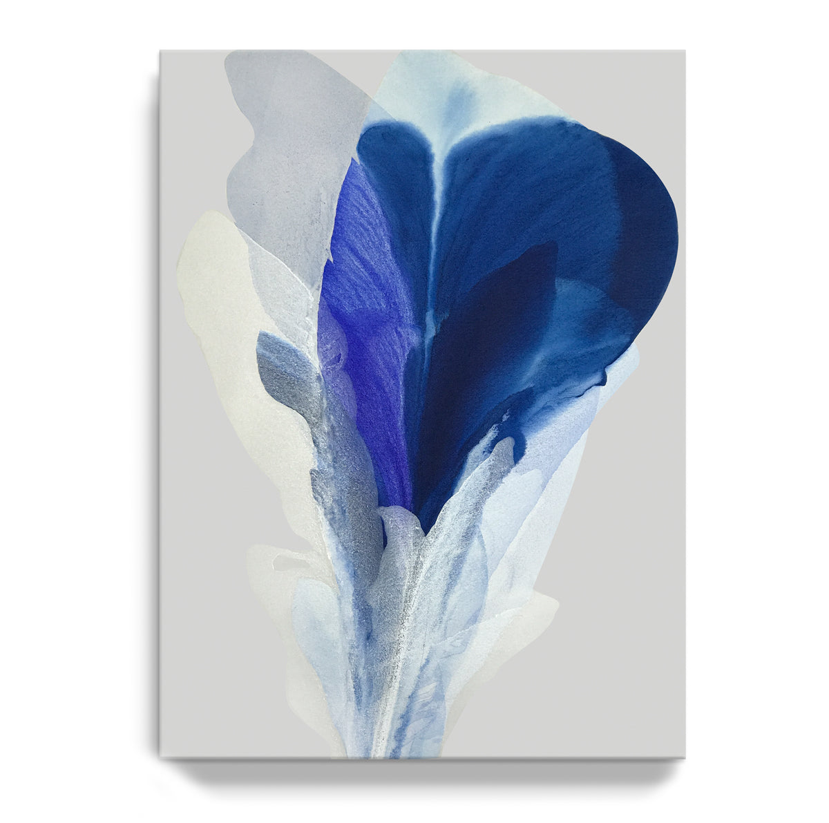 Modern Fine Art for Home Decor Abstract Watercolor Painting The fortune of being the flower in bloom 31x23" by Marta Spendowska