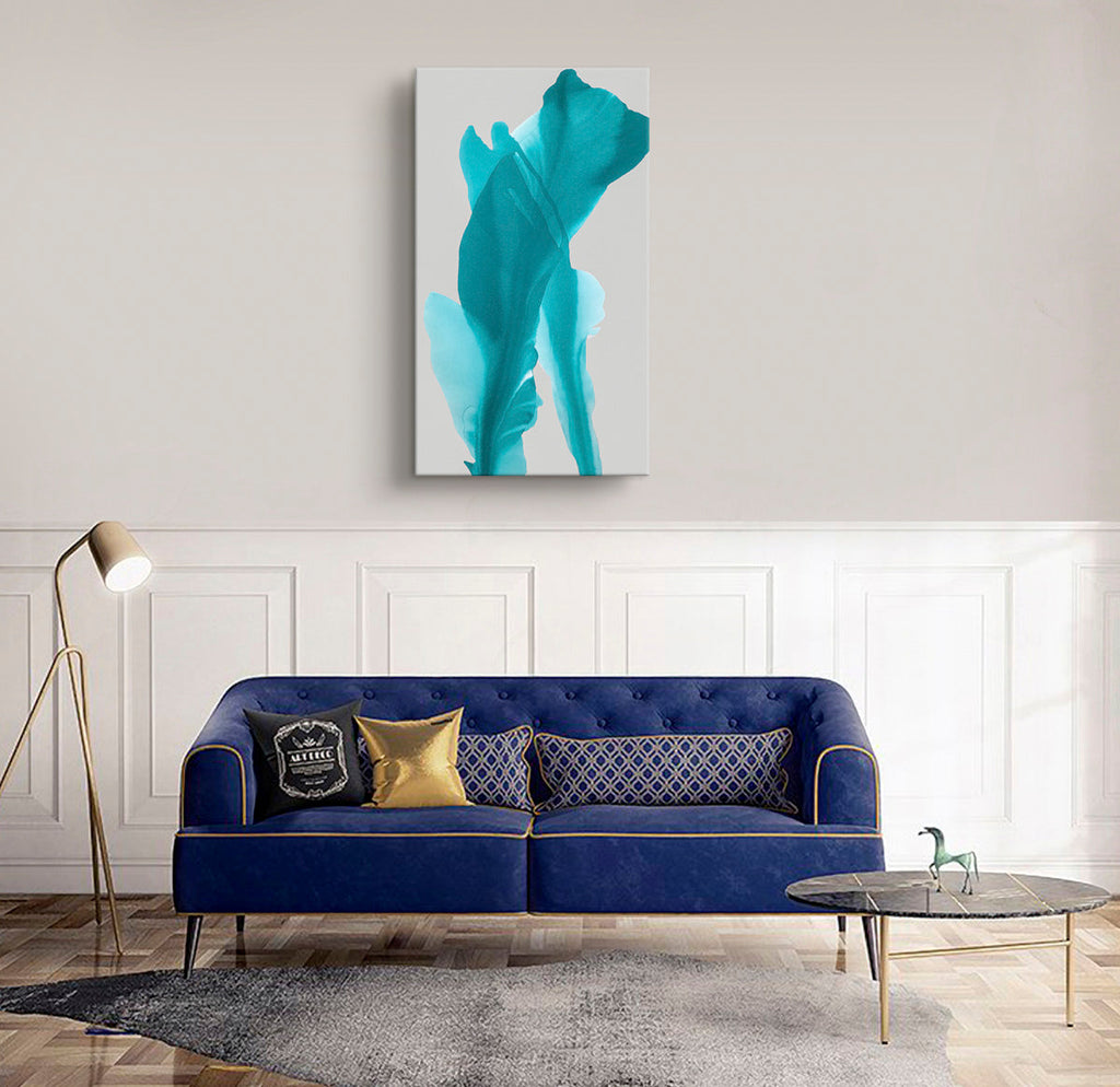 Modern Fine Art for Home Decor Abstract Watercolor Painting The fragrance of tomorrow's premonition 40x23" by Marta Spendowska