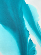 Modern Fine Art for Home Decor Abstract Watercolor Painting The fragrance of tomorrow's premonition 40x23" by Marta Spendowska