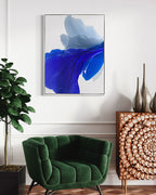 Modern Fine Art for Home Decor Abstract Watercolor Painting Vera 30x40" by Marta Spendowska