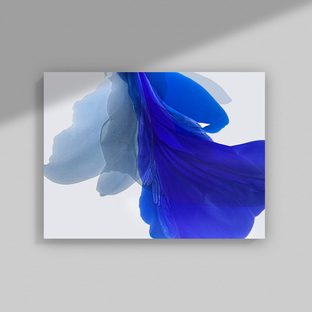 Modern Fine Art for Home Decor Abstract Watercolor Painting Vera 30x40" by Marta Spendowska