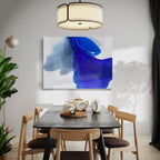 Modern Fine Art for Home Decor Abstract Watercolor Painting Vera 30x40" by Marta Spendowska