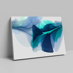 Modern Fine Art for Home Decor Abstract Watercolor Painting Voda 30x40" by Marta Spendowska