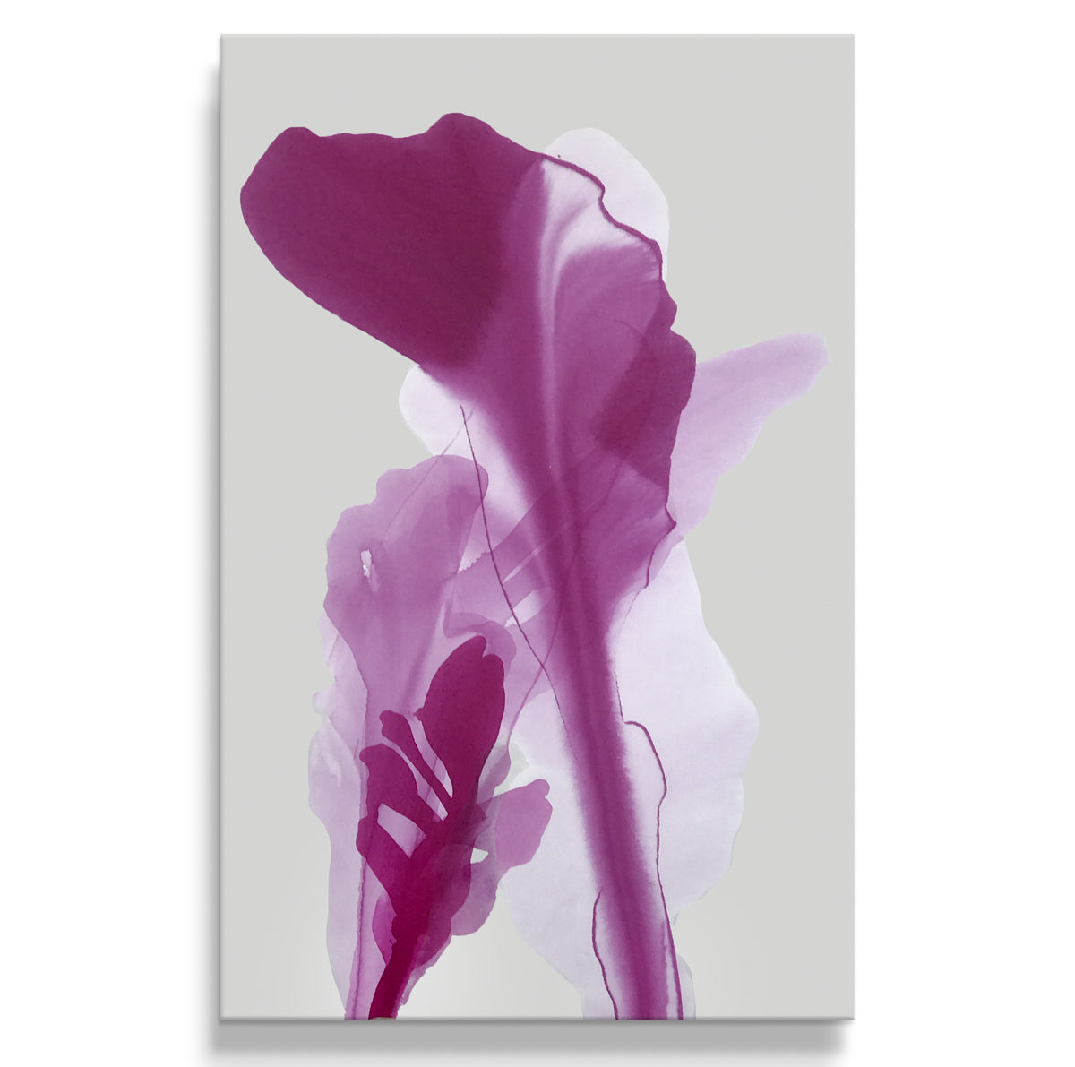 Modern Fine Art for Home Decor Abstract Watercolor Painting Why don't we blow a kiss 36x24" by Marta Spendowska