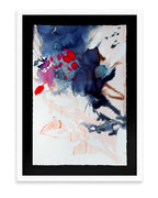 Modern Fine Art for Home Decor Botanical Watercolor Painting Bluet One | 12x18" Art by Marta Spendowska