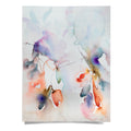 Modern Fine Art for Home Decor Botanical Watercolor Painting Dulcet 30x22" by Marta Spendowska