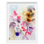 Modern Fine Art for Home Decor Botanical Watercolor Painting Loala 11x15" by Marta Spendowska