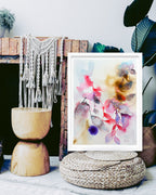 Modern Fine Art for Home Decor Botanical Watercolor Painting Loala 11x15" by Marta Spendowska