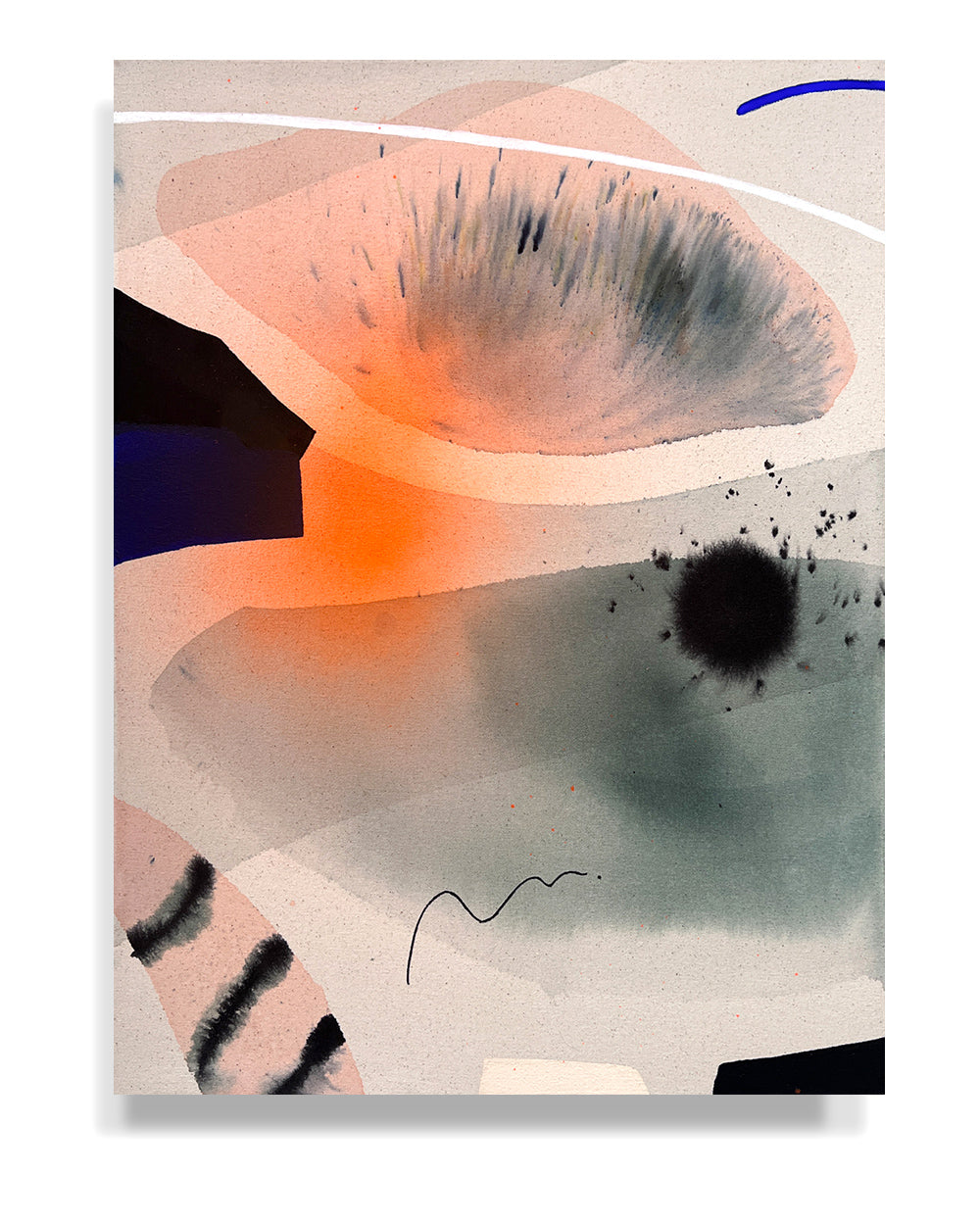 Modern Fine Art for Home Decor Painting | Bloom, oh Fantasy | 25x19 Canvas by Marta Spendowska