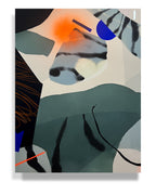 Modern Fine Art for Home Decor Painting | Immortal Sun | 48x36 Canvas by Marta Spendowska