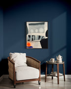 Modern Fine Art for Home Decor Painting | The hillside knows | 31x25 Canvas by Marta Spendowska