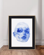 Watercolor Portrait Painting Ōrakle 4, 30x22"