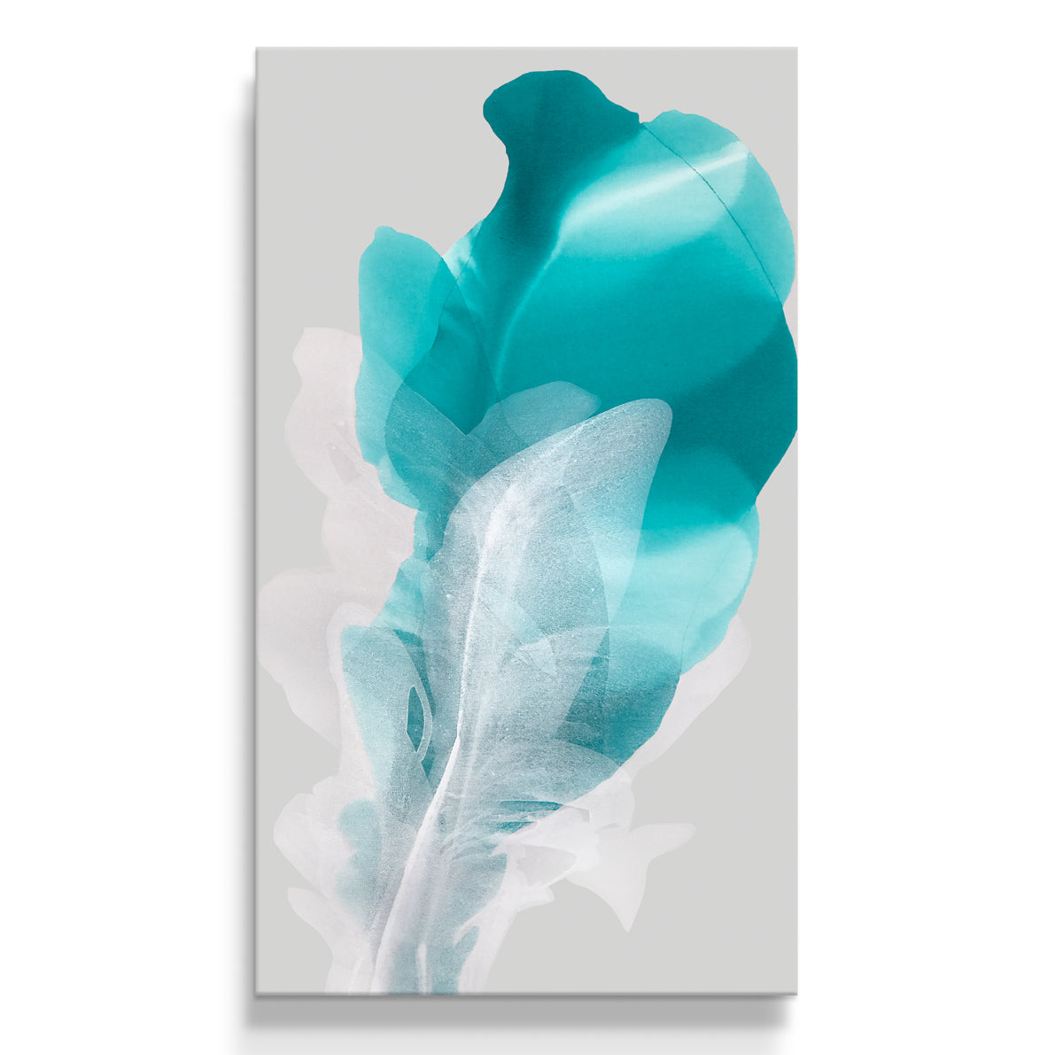 original-painting-botanical-watercolor-bloomalnds-marta-spendowska-verymarta-Painting, abstract watercolor | White petals, watching over | 40x23"