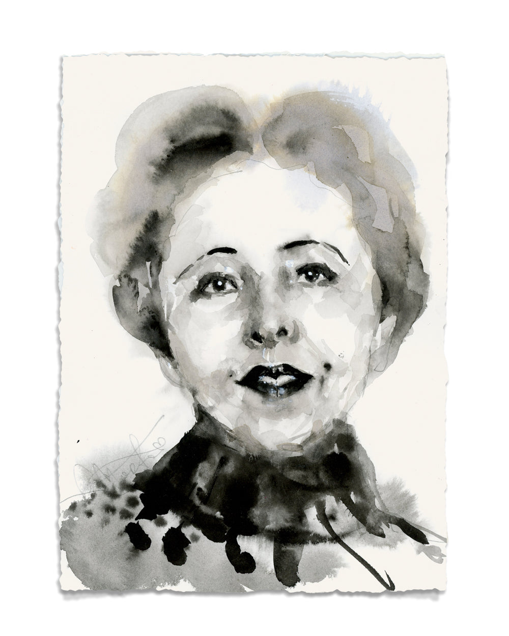 31 Ink Portraits  8x10"