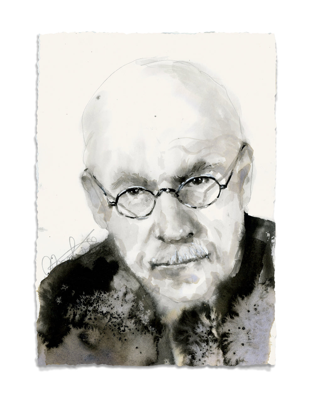 31 Ink Portraits  8x10"