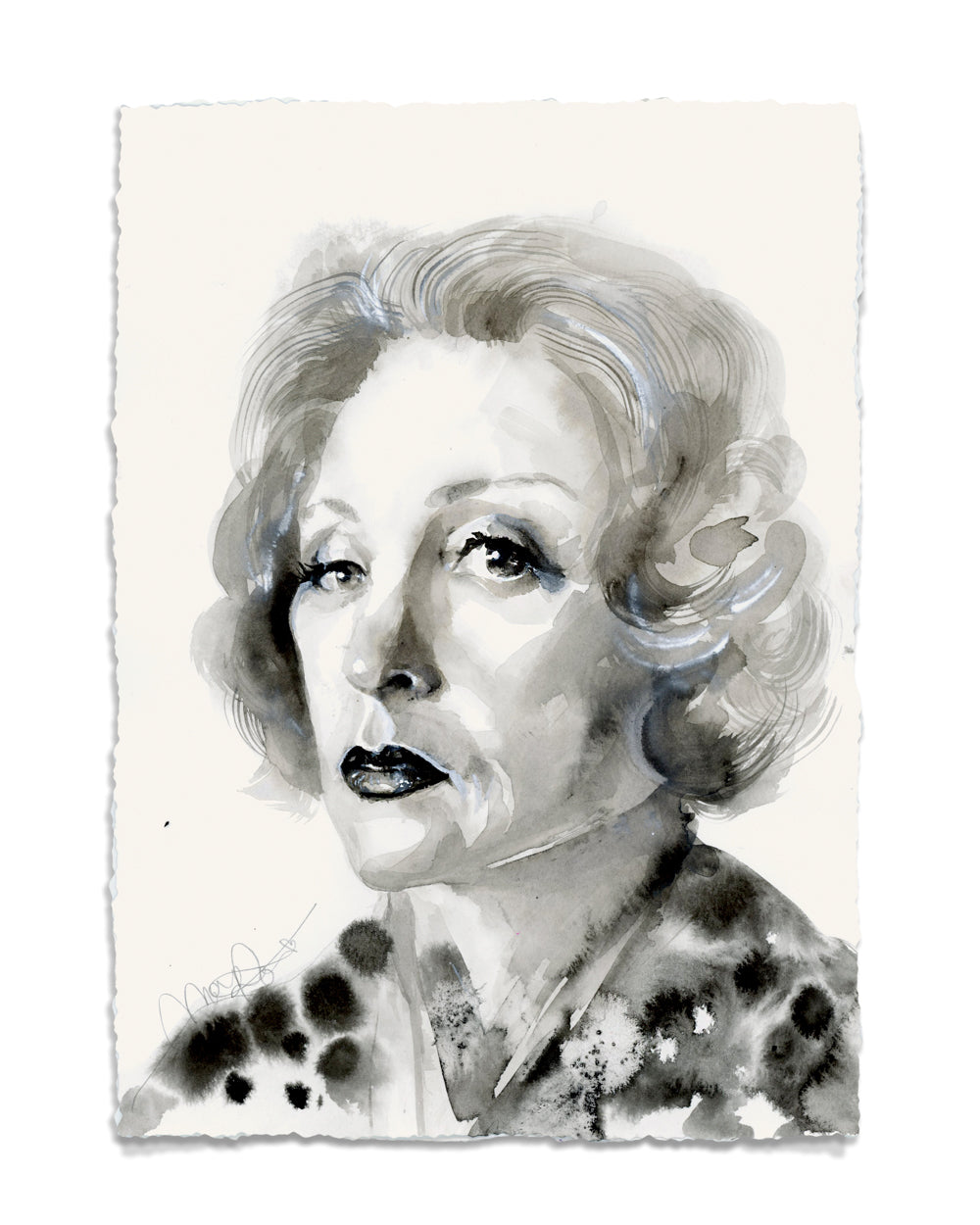 31 Ink Portraits  8x10"