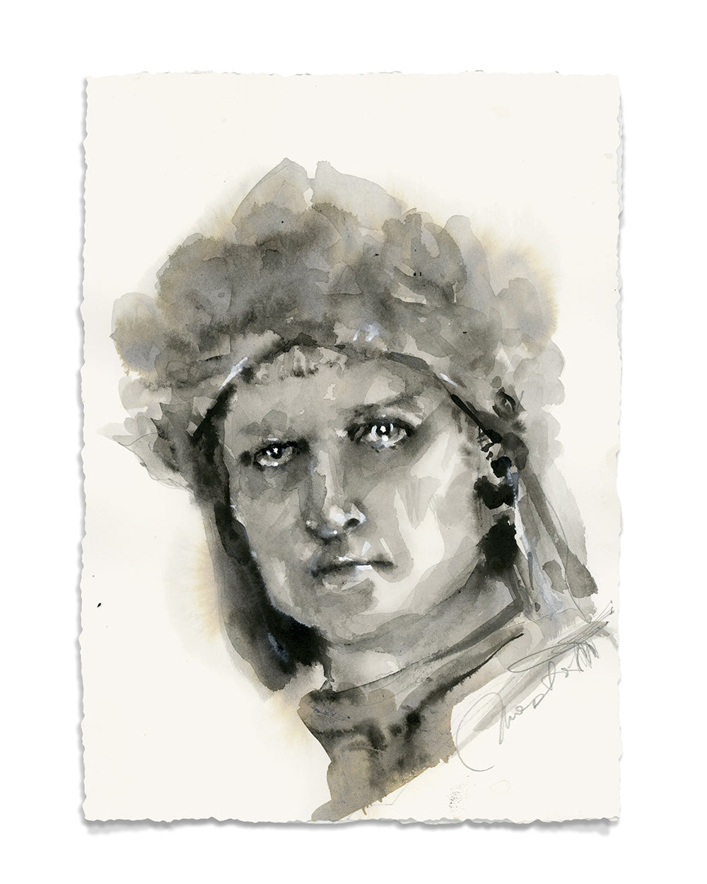 31 Ink Portraits  8x10"