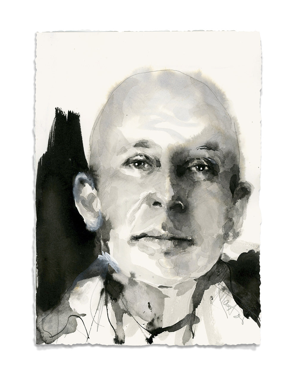 31 Ink Portraits  8x10"