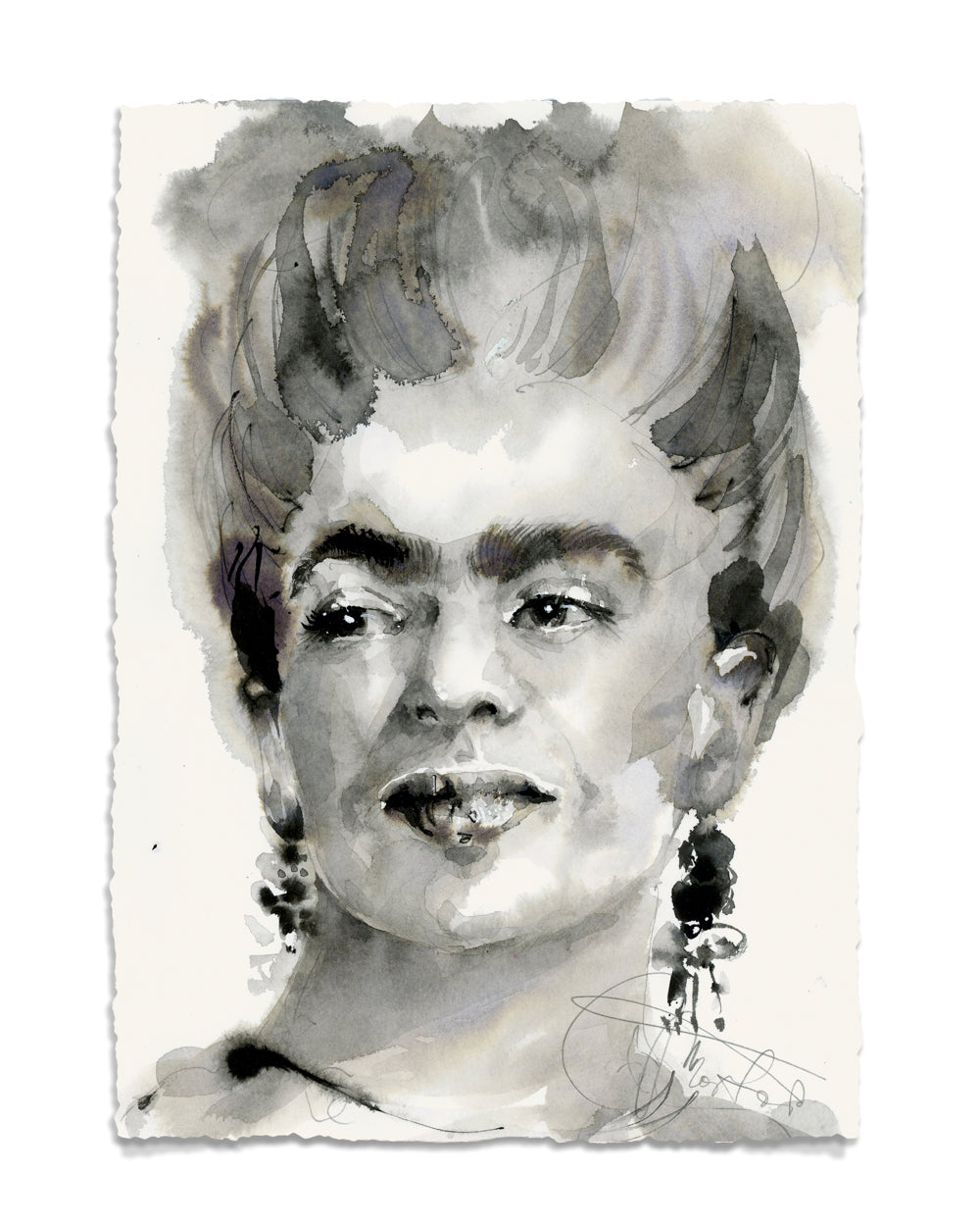 31 Ink Portraits  8x10"