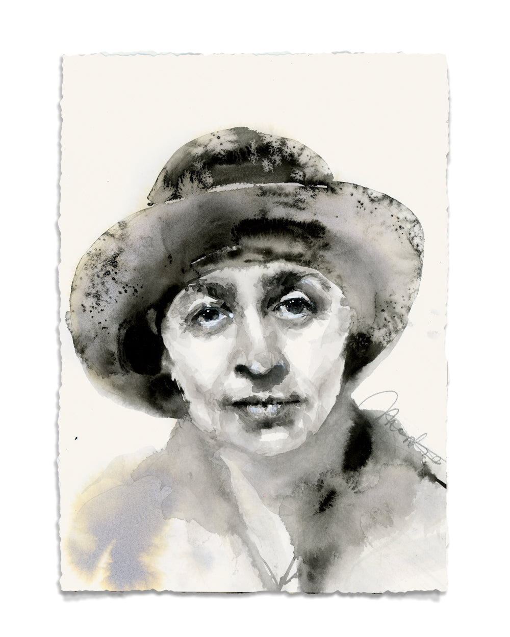 31 Ink Portraits  8x10"