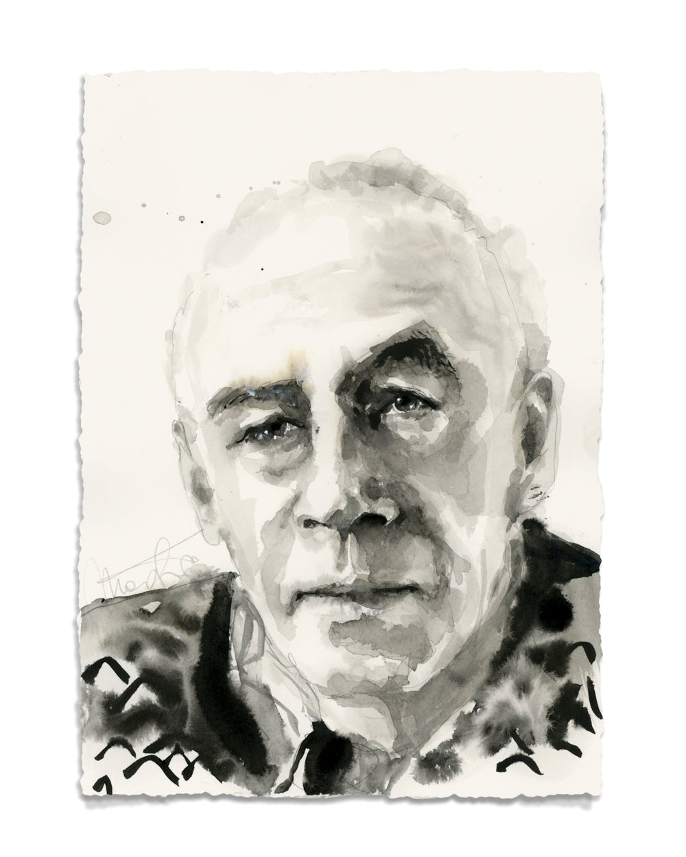 31 Ink Portraits  8x10"