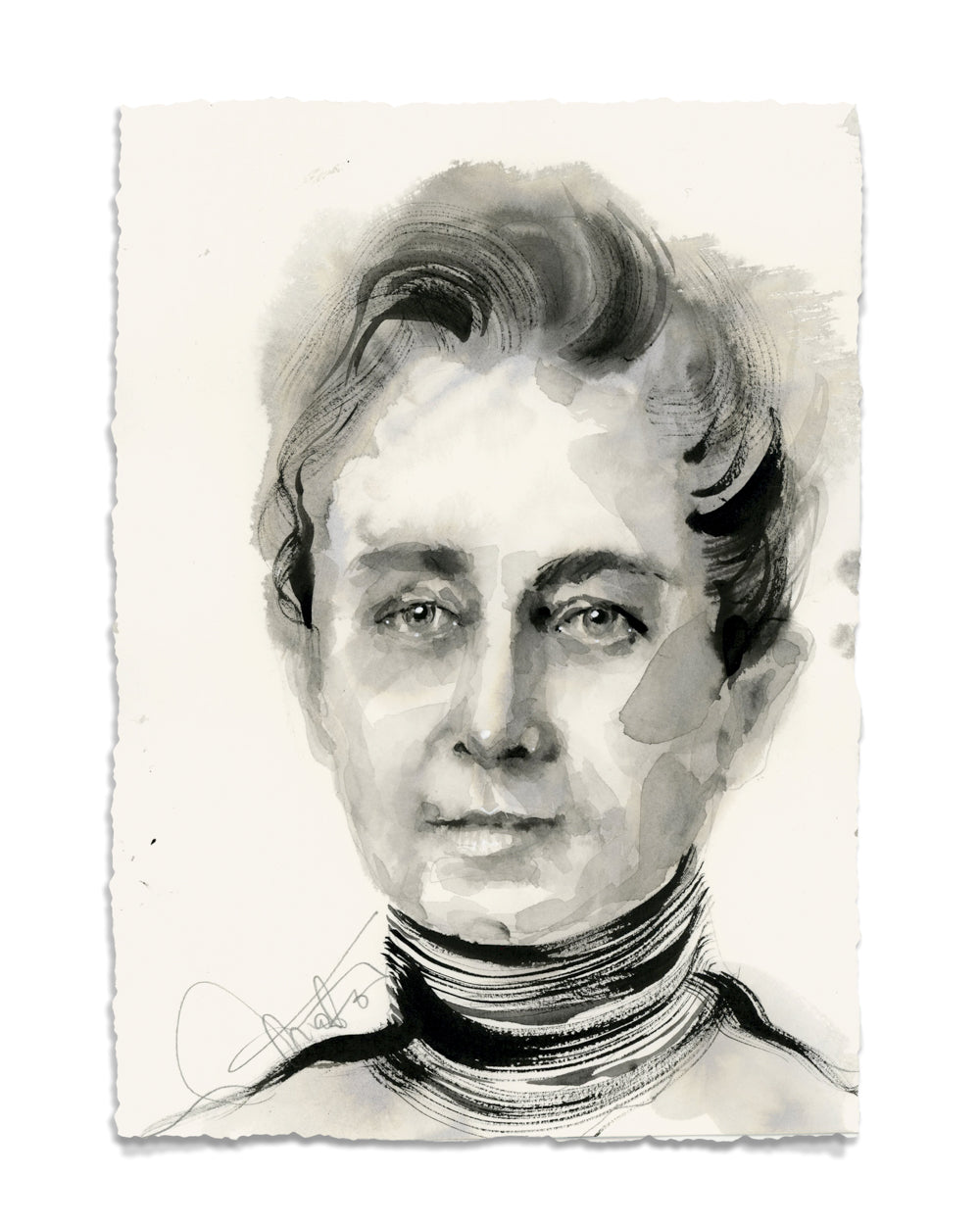 31 Ink Portraits  8x10"