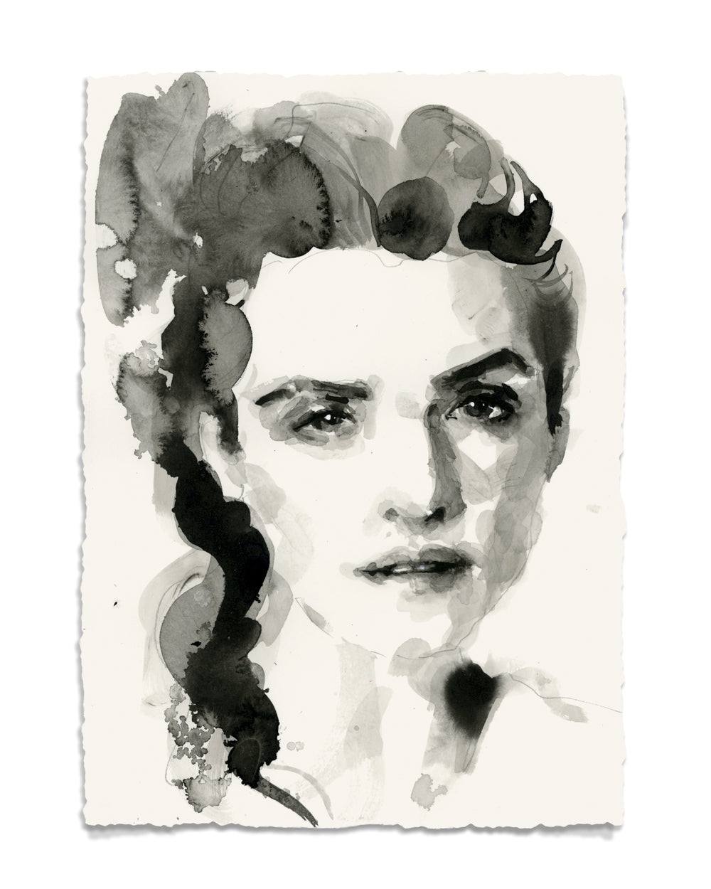 31 Ink Portraits  8x10"