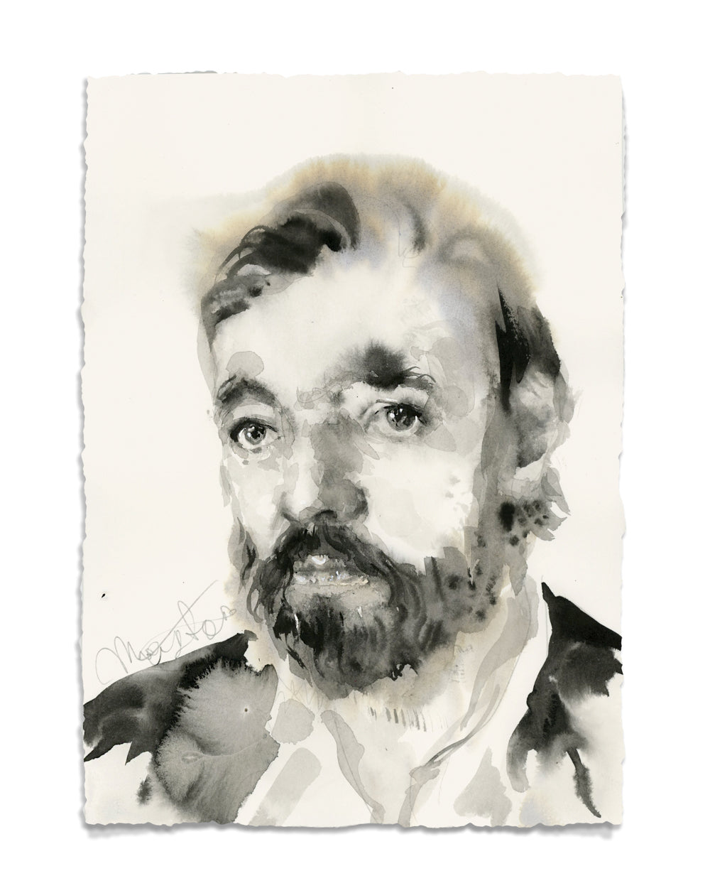 31 Ink Portraits  8x10"