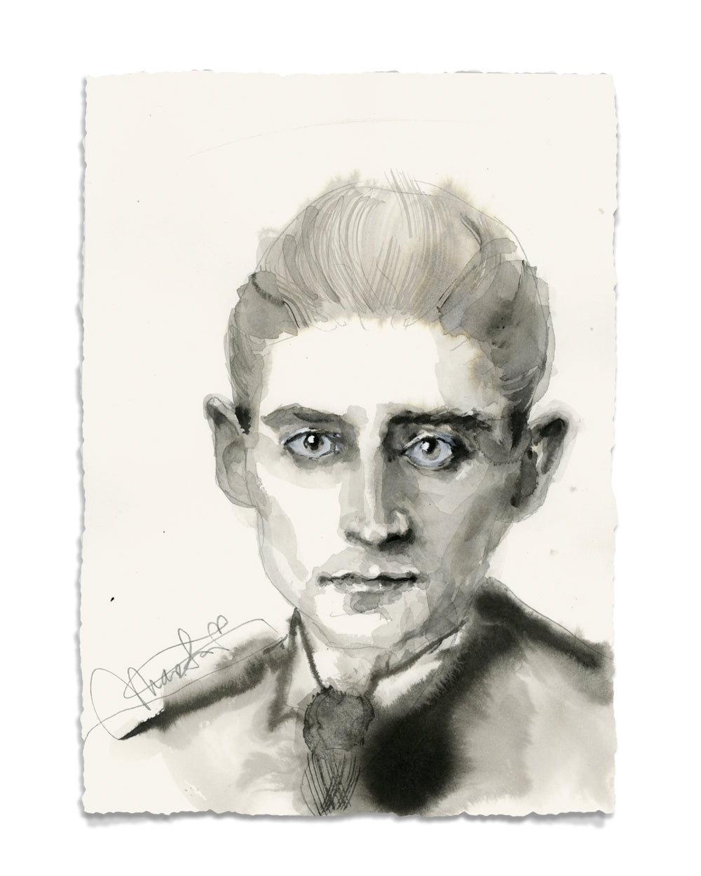 31 Ink Portraits  8x10"