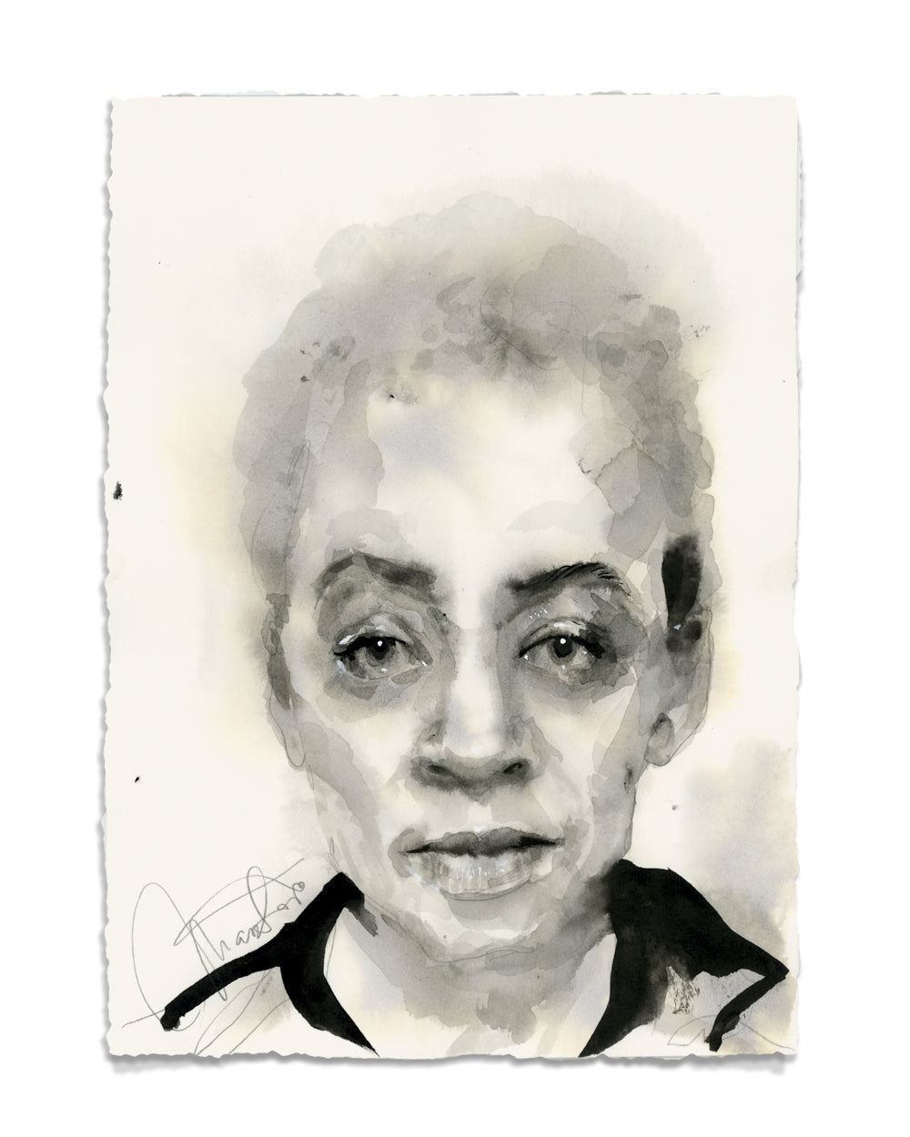 31 Ink Portraits  8x10"