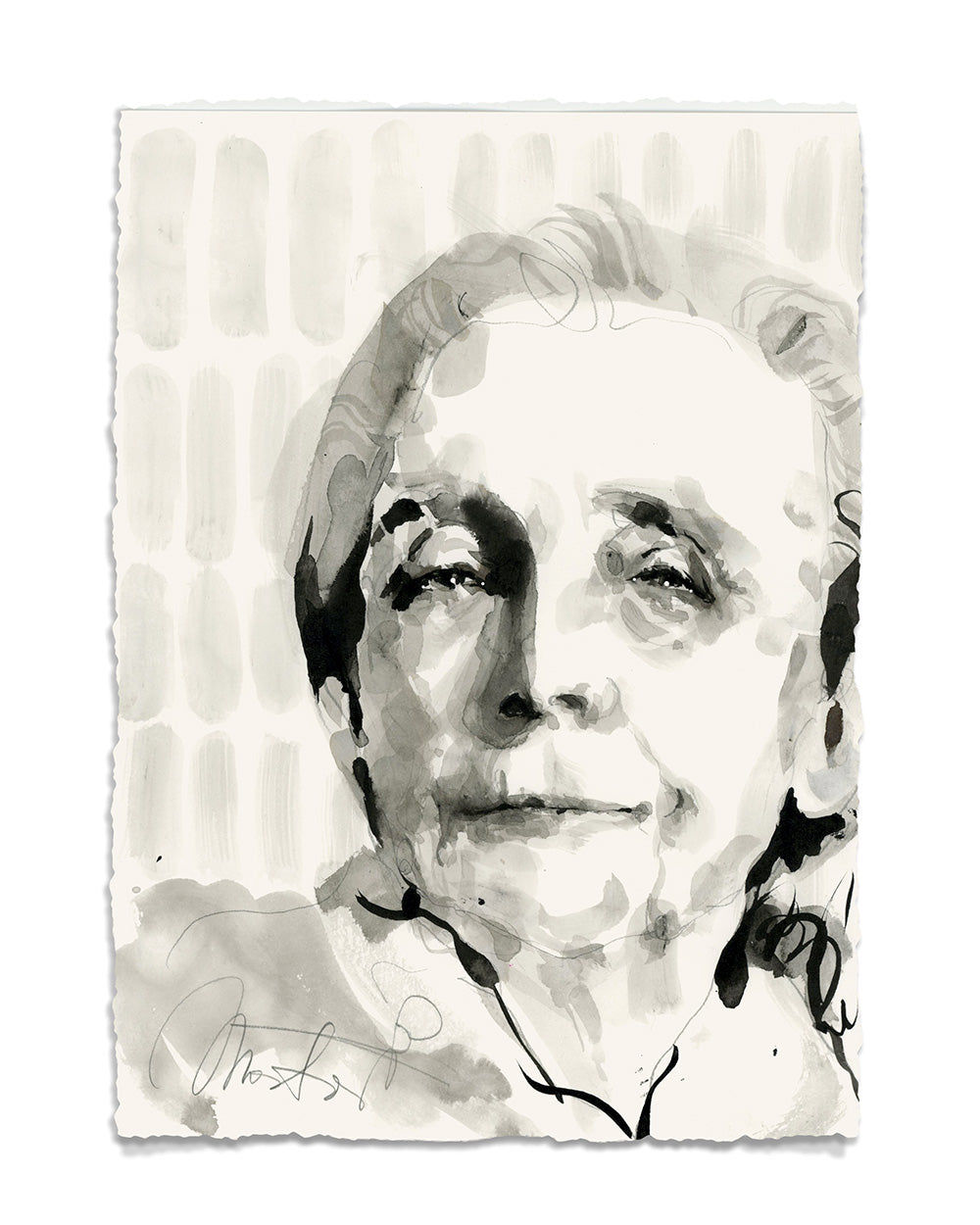 31 Ink Portraits  8x10"