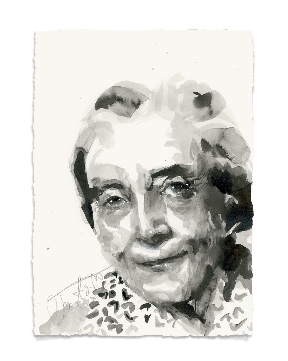 31 Ink Portraits  8x10"