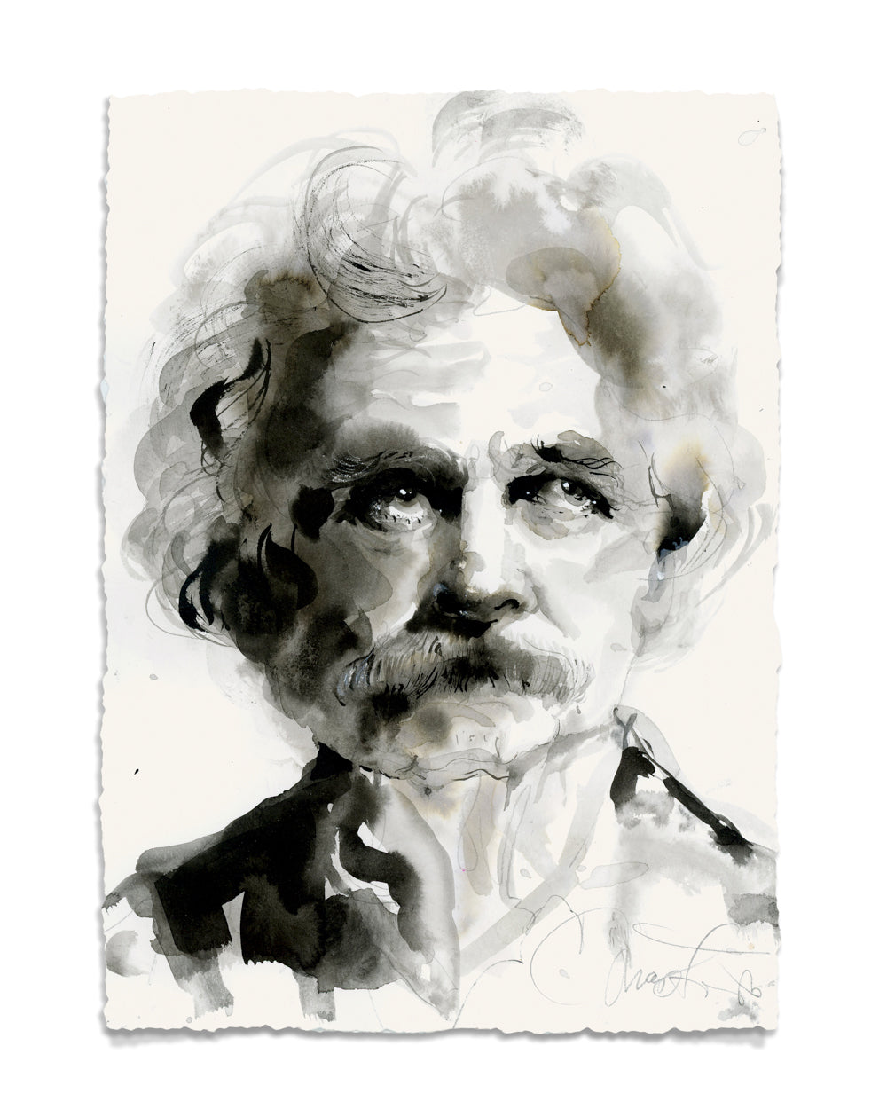 31 Ink Portraits  8x10"