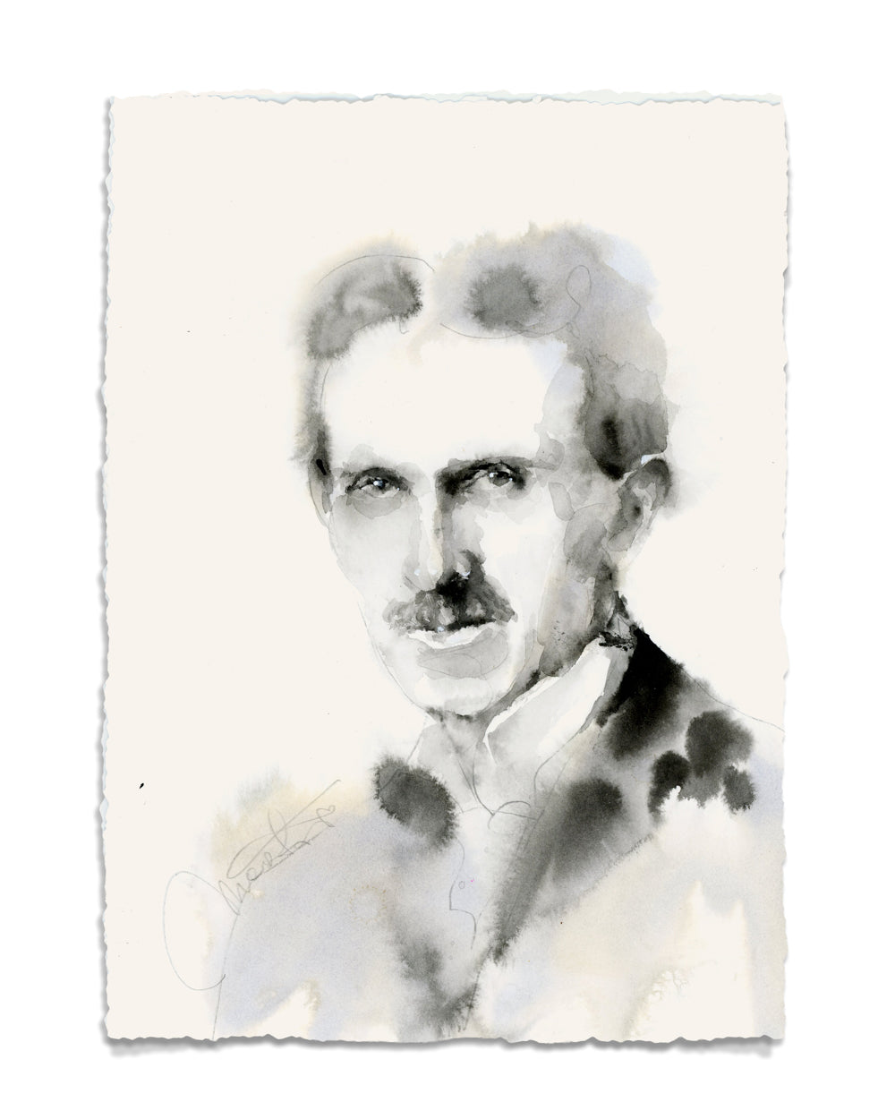 31 Ink Portraits  8x10"