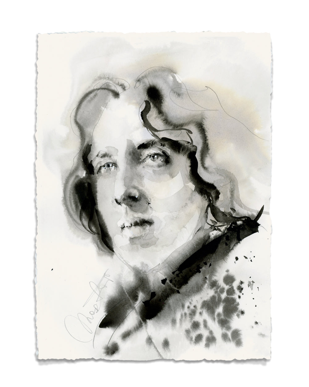 31 Ink Portraits  8x10"