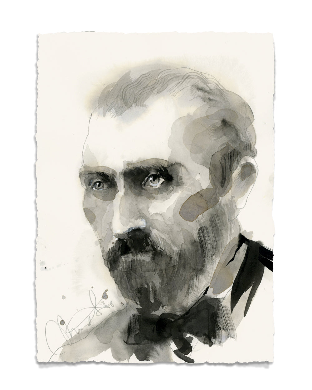 31 Ink Portraits  8x10"