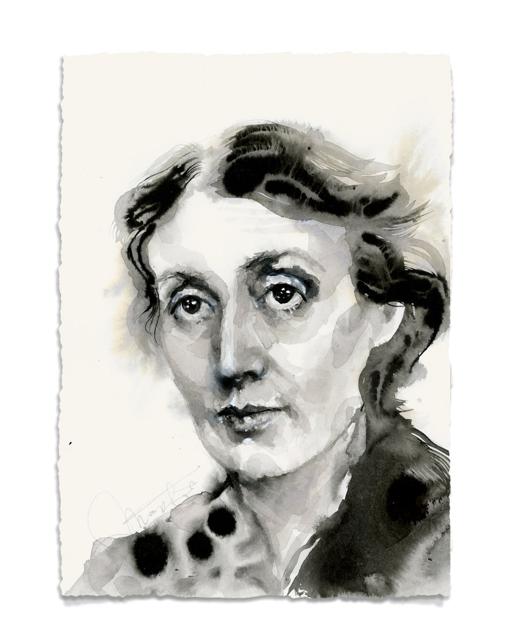 31 Ink Portraits  8x10"