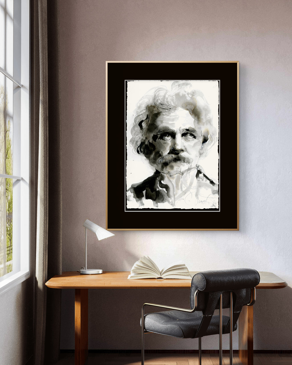 31 Ink Portraits  8x10"