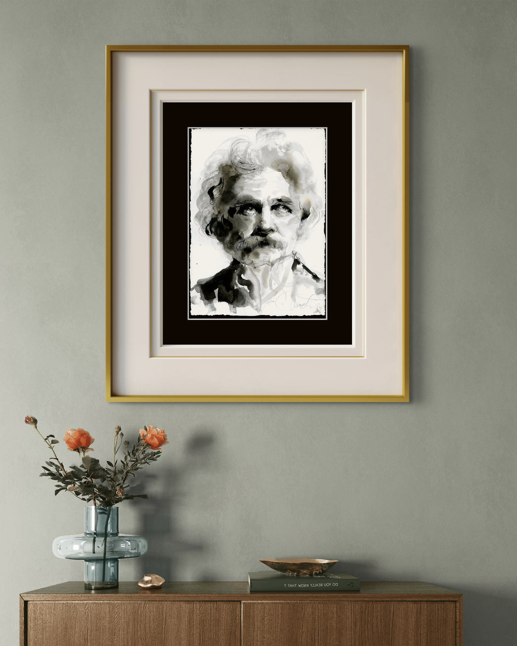 31 Ink Portraits  8x10"