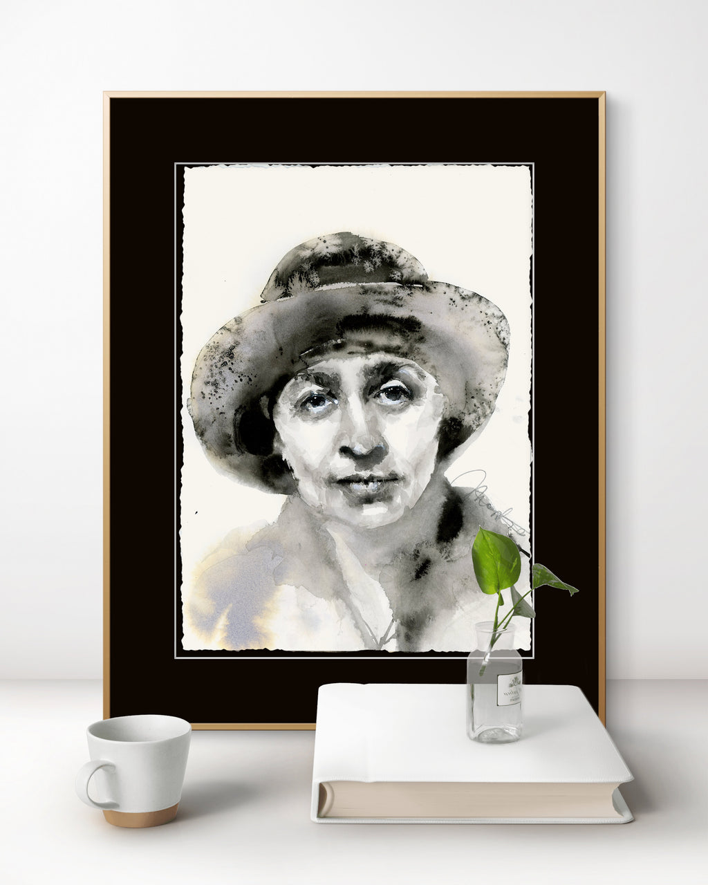 31 Ink Portraits  8x10"