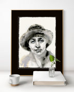 31 Ink Portraits  8x10"