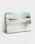 Landscape Wall  Art Prints Loose Abstract Watercolor Paper & Canvas | New England Winter