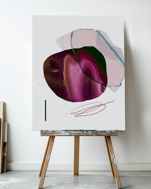 Abstract Wall Art Prints Loose Watercolor Paper & Canvas | Alven