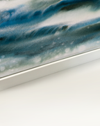 Landscape Wall  Art Prints Loose Abstract Watercolor Paper & Canvas | Bluesy