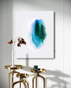 Abstract Wall Art Prints Loose Watercolor Paper & Canvas | Elun