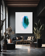 Abstract Wall Art Prints Loose Watercolor Paper & Canvas | Elun