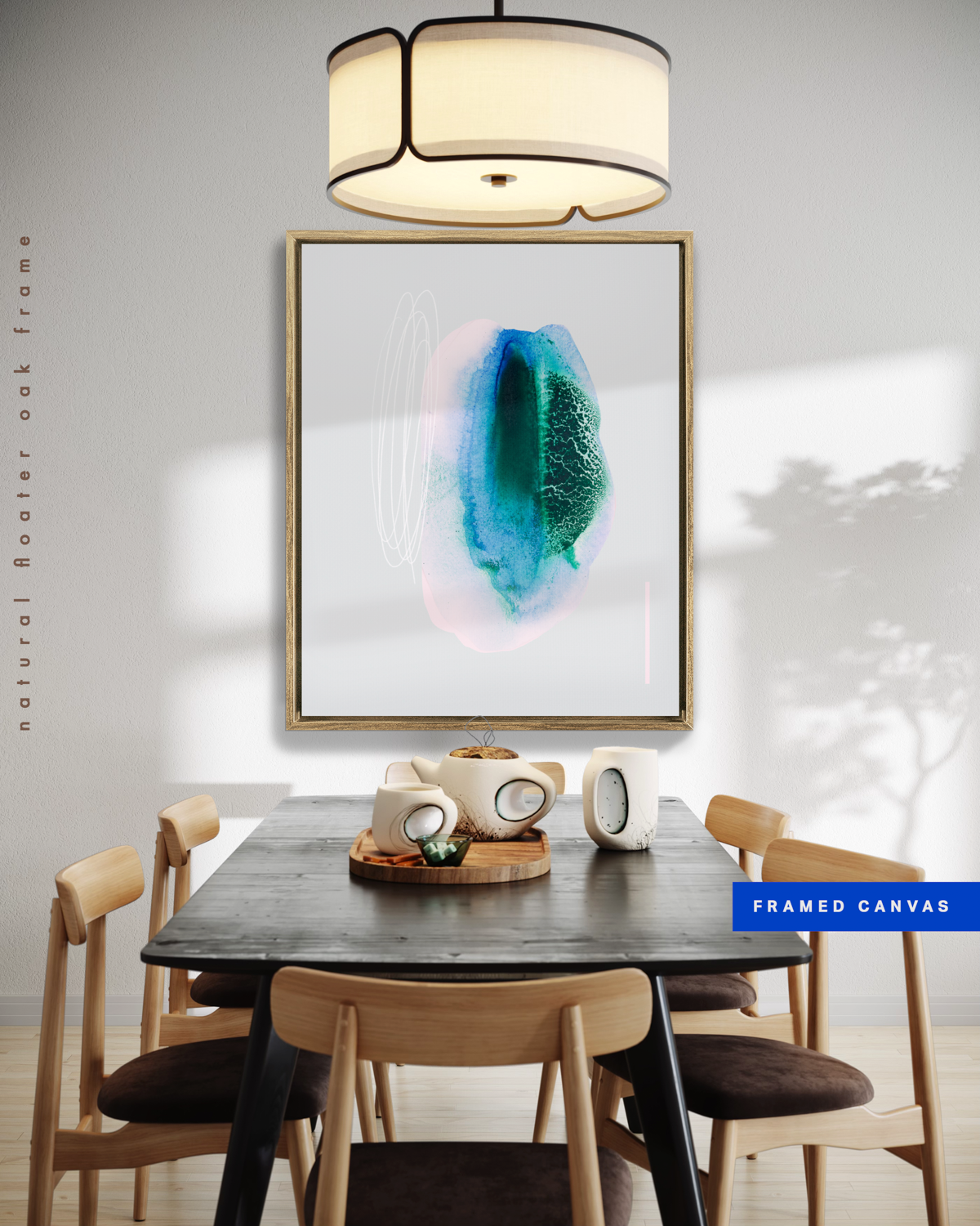 Abstract Wall Art Prints Loose Watercolor Paper & Canvas | Elun