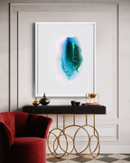 Abstract Wall Art Prints Loose Watercolor Paper & Canvas | Elun